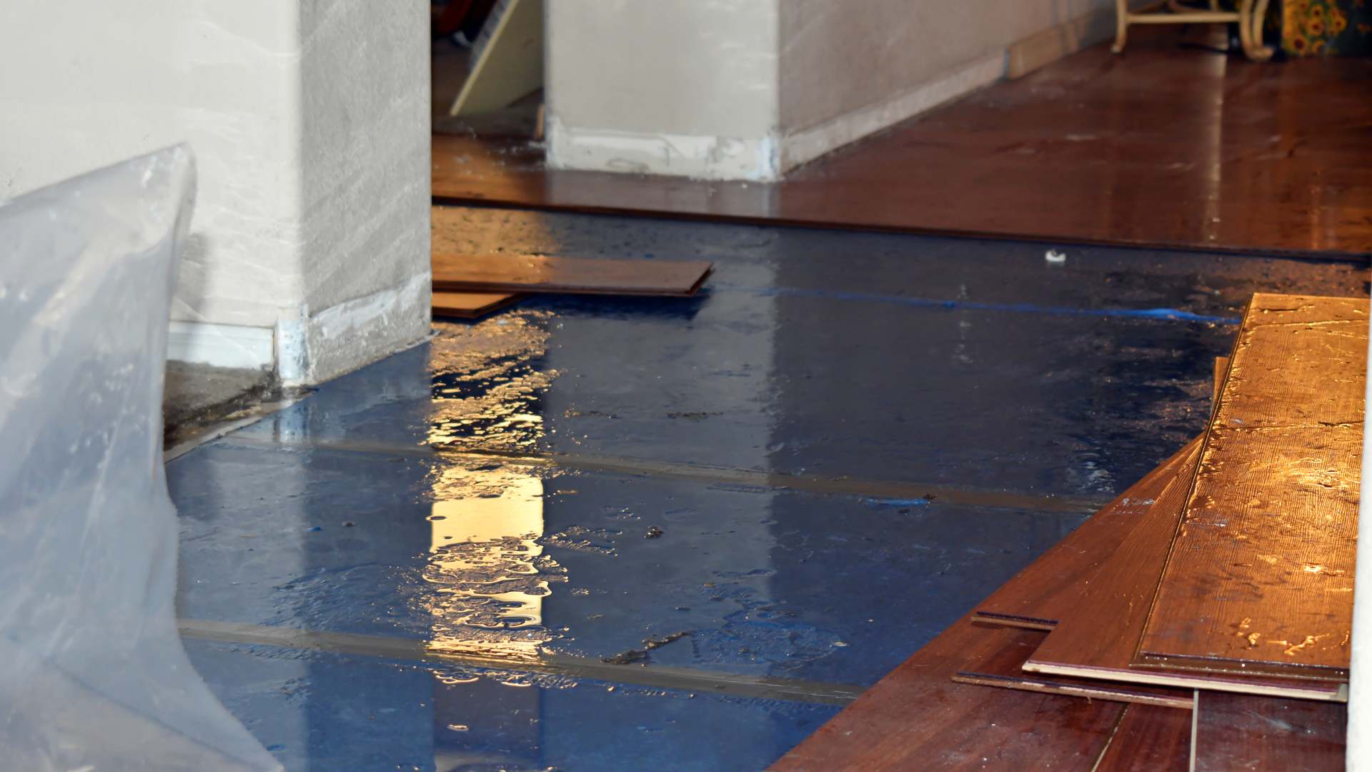 wet basement drainage contractor